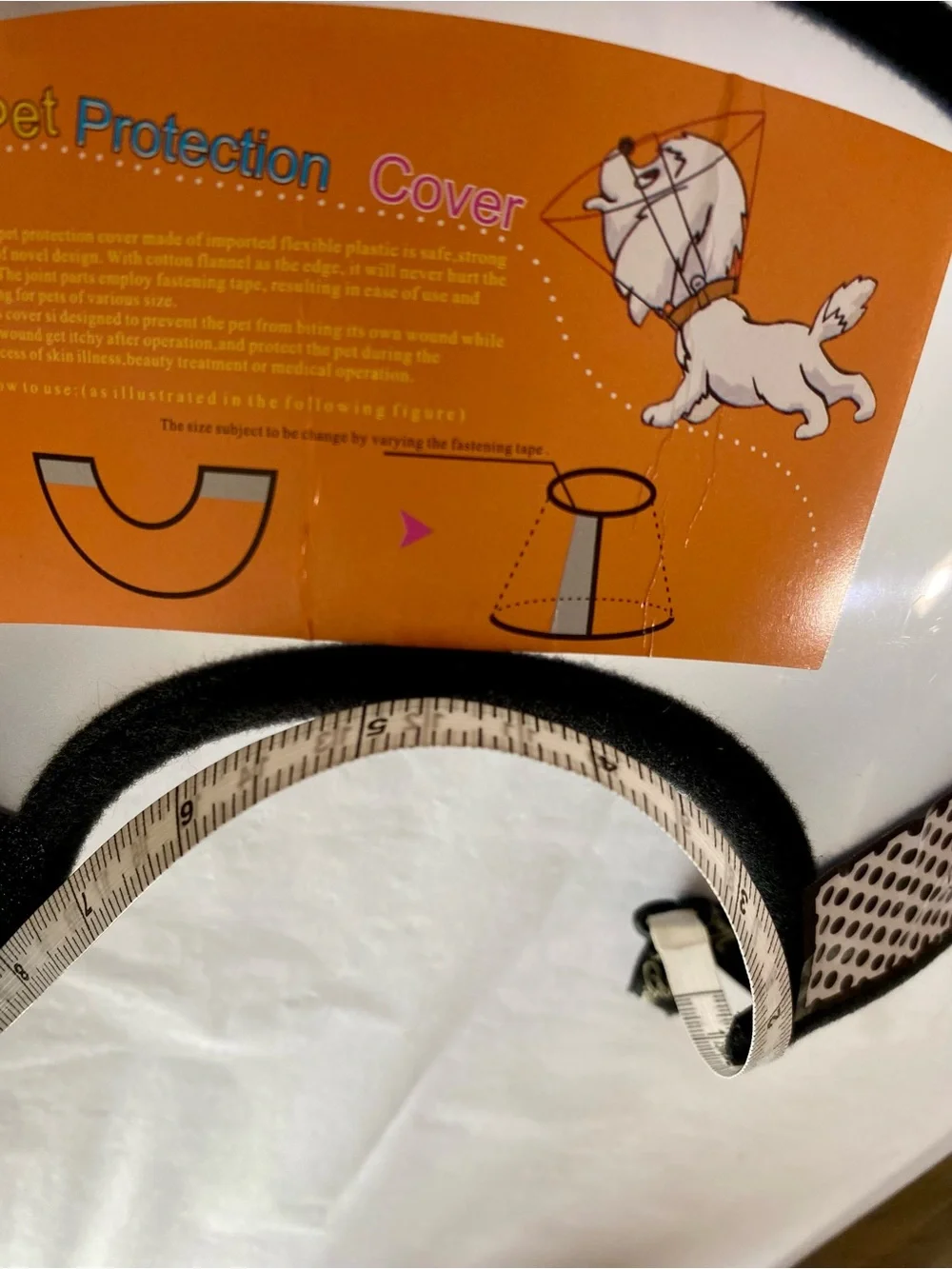 XS Pet Recovery Cone Collar - Adjustable